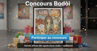 Concours Bodoi : Gagnez affiche BD signée Elene Usdin
