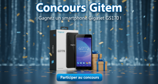 Concours Gitem : Gagnez un smartphone Gigaset GS170 !