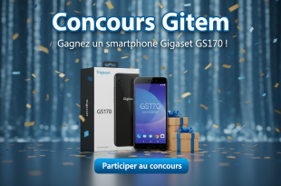 Concours Gitem : Gagnez un smartphone Gigaset GS170 !