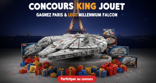 Concours King Jouet : Gagnez Paris & Lego Millennium Falcon