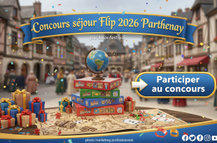 Concours séjour Flip 2026 Parthenay par Jeux-festival
