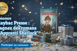 Concours Playbac Presse : Gagnez des romans "L'Apprenti Sherlock"