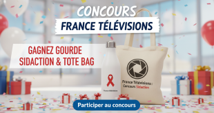 Concours France Télévisions : Gagnez gourde Sidaction & tote bag