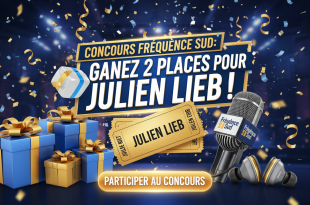Concours Fréquence Sud : Gagnez 2 places pour Julien Lieb !