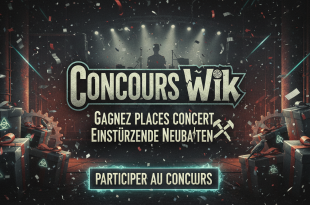 Concours Wik : Gagnez places concert Einstürzende Neubauten
