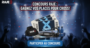 Concours Raje : Gagnez vos places pour Cross !