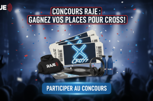 Concours Raje : Gagnez vos places pour Cross !