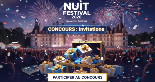 Concours : Invitations Nuit Festival 2026 France Télévisions