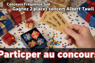 Concours Fréquence Sud : Gagnez 2 places concert Albert Tawil