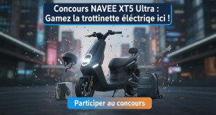 Concours NAVEE XT5 Ultra : Gagnez la trottinette électrique ici !