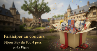 Concours séjour Puy du Fou 4 pers. par Le Figaro