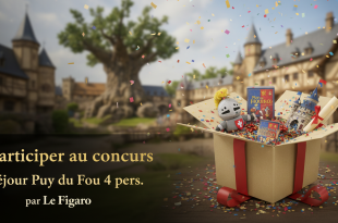 Concours séjour Puy du Fou 4 pers. par Le Figaro
