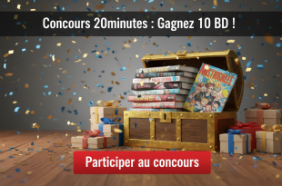 Concours 20minutes : Gagnez 10 BD !