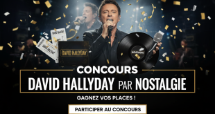 Concours David Hallyday par Nostalgie : Gagnez vos places !