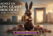 Concours : Gagnez un lapin géant chocolat Paris La Défense