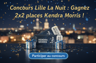 Concours Lille La Nuit : Gagnez 2x2 places Kendra Morris !