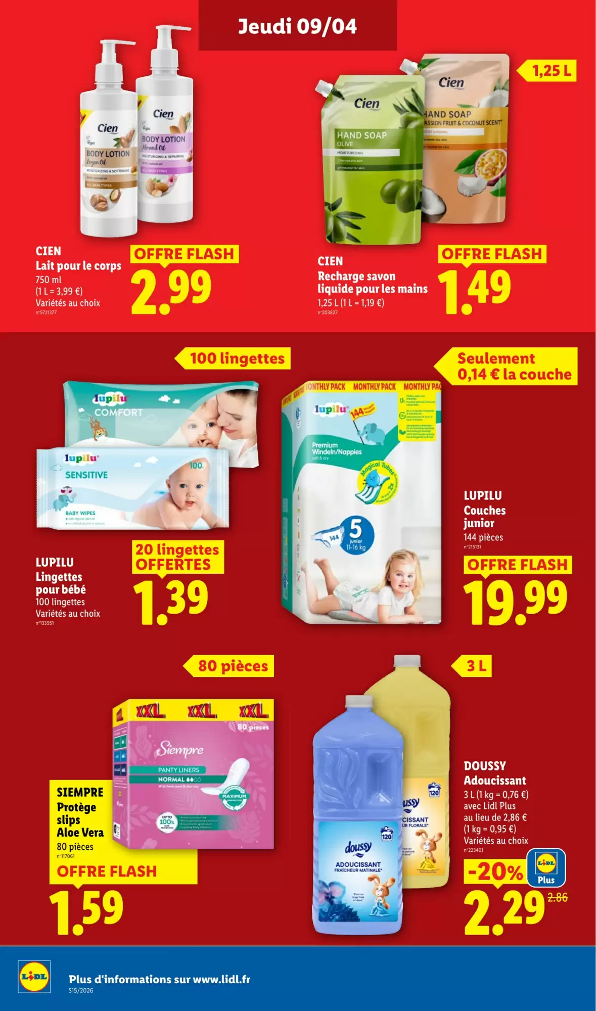 Catalogue Lidl en ligne du 09 au 15 avril 2026 page 20