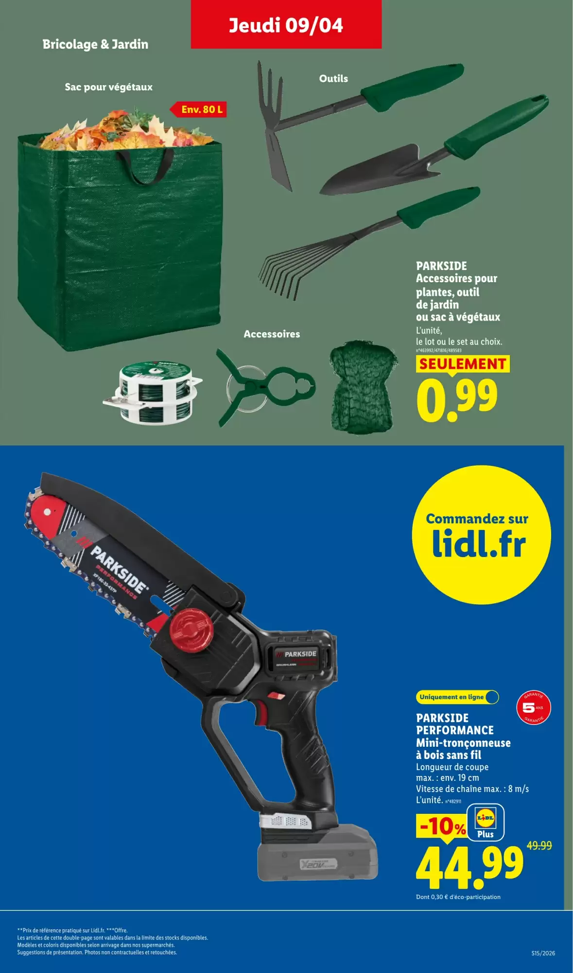 Catalogue Lidl en ligne du 09 au 15 avril 2026 page 33
