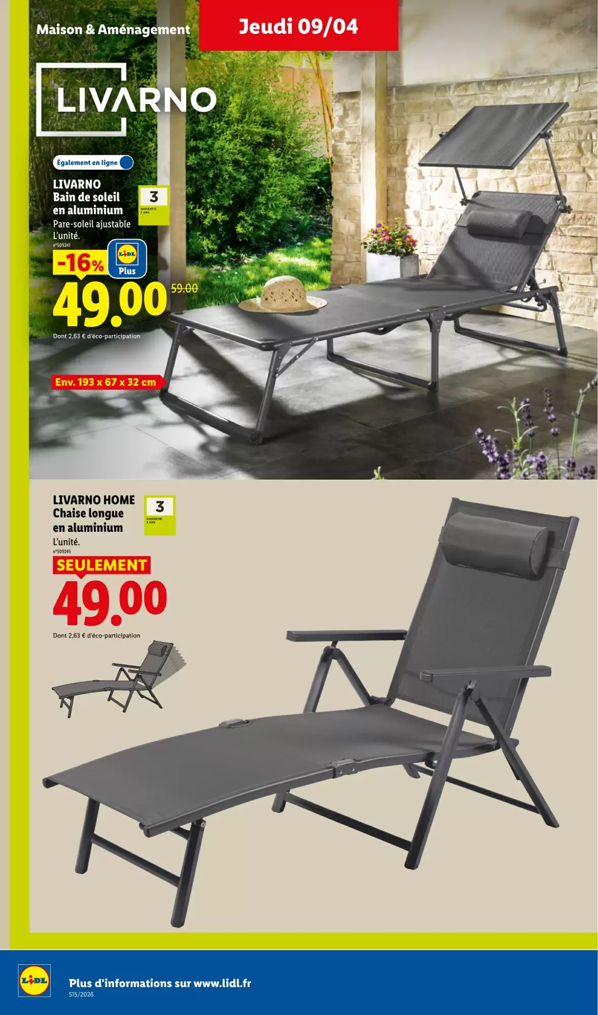 Catalogue Lidl en ligne du 09 au 15 avril 2026 page 34