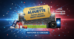 Concours Alouette : Gagnez places Brest-Rennes
