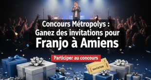 Concours Metropolys : Gagnez des invitations pour Franjo à Amiens