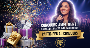 Concours Amel Bent : Gagnez des places avec Radio Scoop