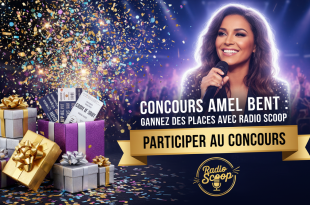 Concours Amel Bent : Gagnez des places avec Radio Scoop
