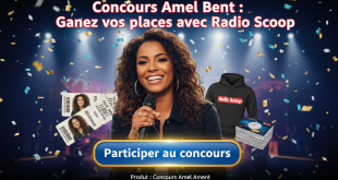 Concours Amel Bent : Gagnez vos places avec Radio Scoop