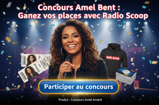 Concours Amel Bent : Gagnez vos places avec Radio Scoop