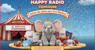 Concours Happy Radio : Gagnez des places pour Urzo l'éléphant