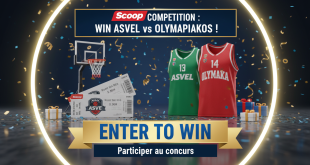 Concours Radio Scoop : Places Asvel vs Olympiakos à gagner !