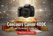 Concours Canon 400€ par Challenges : Gagnez le !