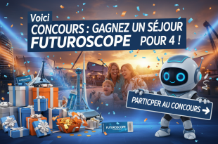 Concours Voici : Gagnez un séjour Futuroscope pour 4 !