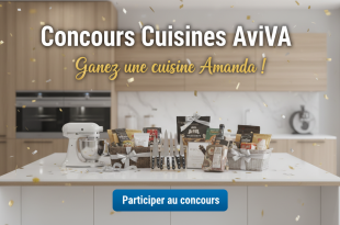 Concours Cuisines AvivA : Gagnez une cuisine Amanda !