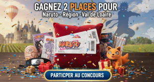 Concours : Gagnez 2 places pour Naruto - Région Centre-Val de Loire