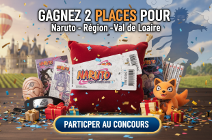 Concours : Gagnez 2 places pour Naruto - Région Centre-Val de Loire