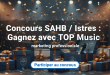 Concours SAHB / Istres : Gagnez avec Top Music