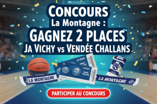 Concours La Montagne : Gagnez 2 places JA Vichy vs Vendée Challans