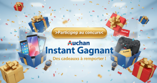 Auchan Instant Gagnant : Des cadeaux à remporter !
