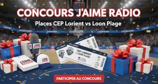Concours J'aime Radio : Places CEP Lorient vs Loon Plage