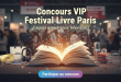 Concours VIP Festival Livre Paris : Gagnez avec France Télévisions