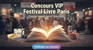 Concours VIP Festival Livre Paris : Gagnez avec France Télévisions