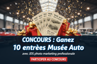 Concours : Gagnez 10 entrées Musée Auto avec JDS