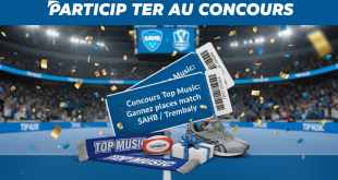 Concours Top Music : Gagnez places match SAHB / Tremblay