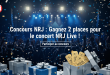 Concours NRJ : Gagnez 2 places pour le concert NRJ Live !