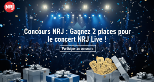 Concours NRJ : Gagnez 2 places pour le concert NRJ Live !