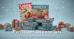 Concours Mimetix : 25 jeux à gagner avec Cuisine Actuelle