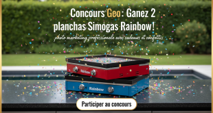 Concours Geo : Gagnez 2 planchas Simogas Rainbow !