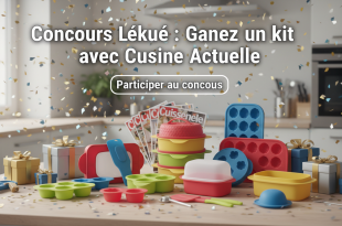 Concours Lékué : Gagnez un kit avec Cuisine Actuelle