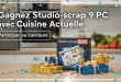 Concours : Gagnez Studio-scrap 9 PC avec Cuisine Actuelle
